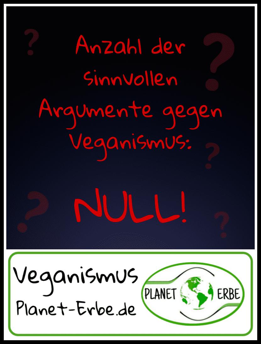 Es gibt keine Argumente gegen eine vegane Ernährung!